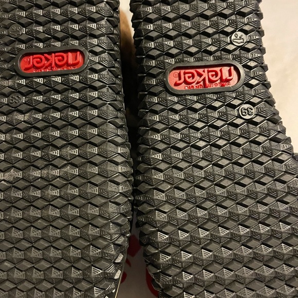 Rieker leather fur-lined short boots CORDULA - Picture 13 of 16